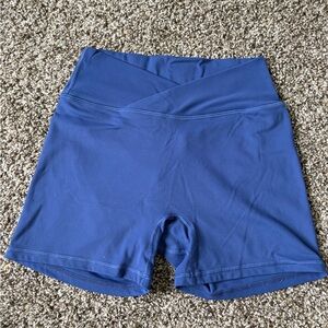 Women's Blue Athletic Shorts